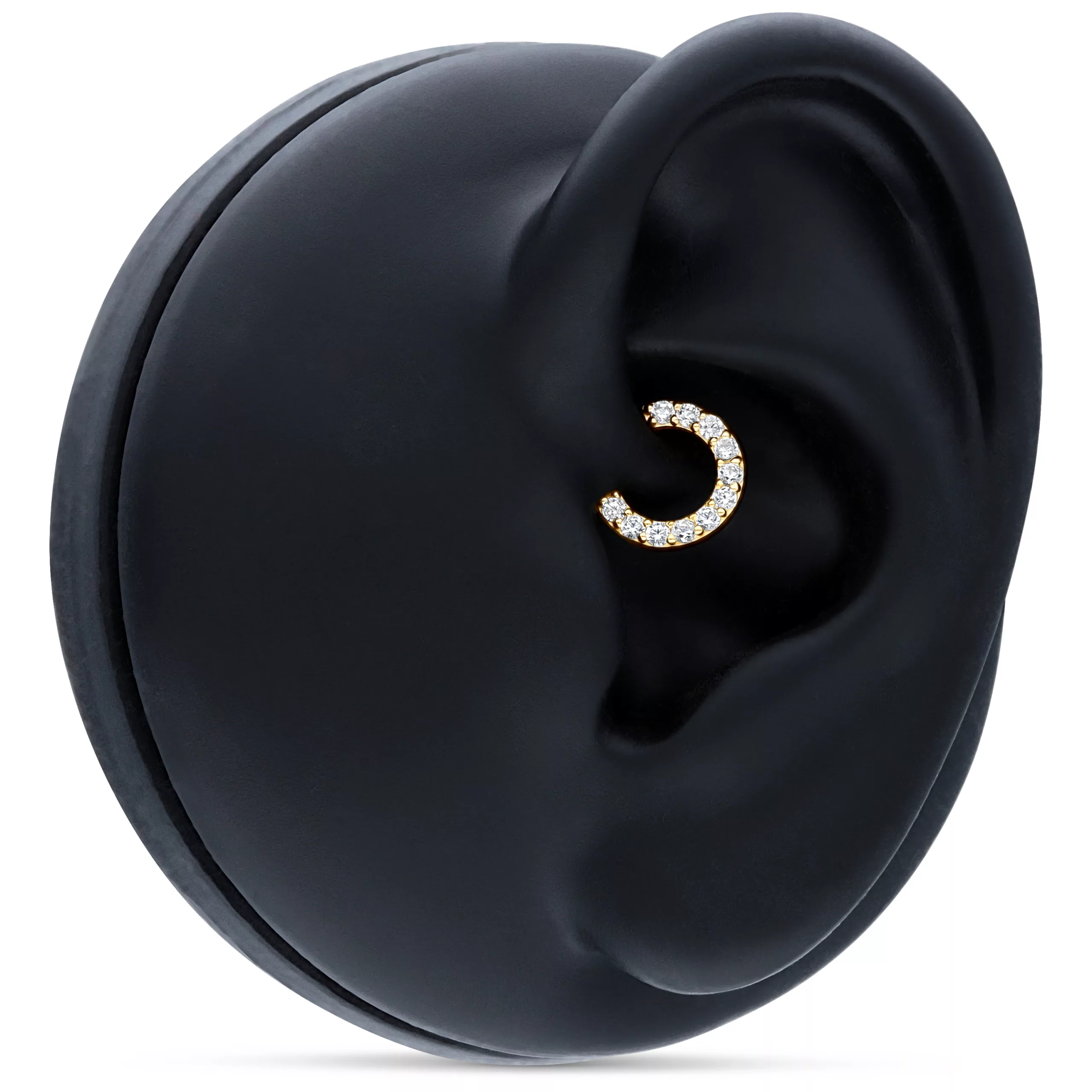 18k Pave Set Septum Ring 18k Pave Set Septum Ring