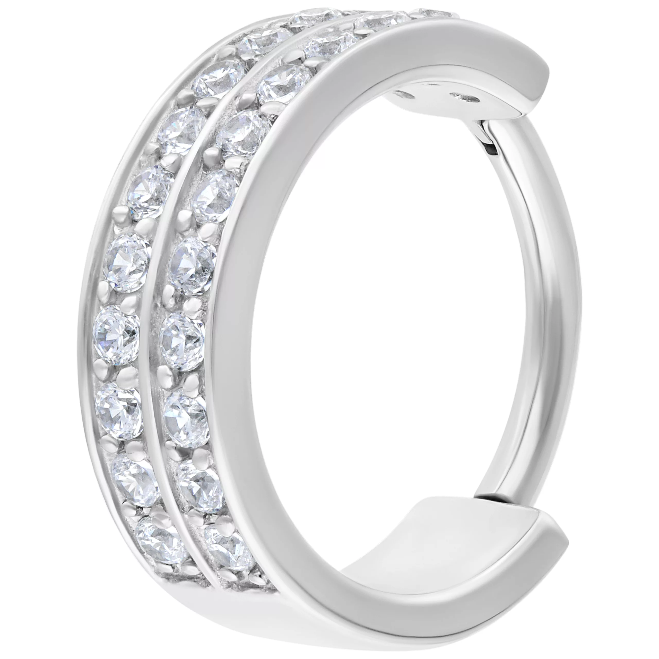 Double Jewelled Hinged Ring Double Jewelled Hinged Ring