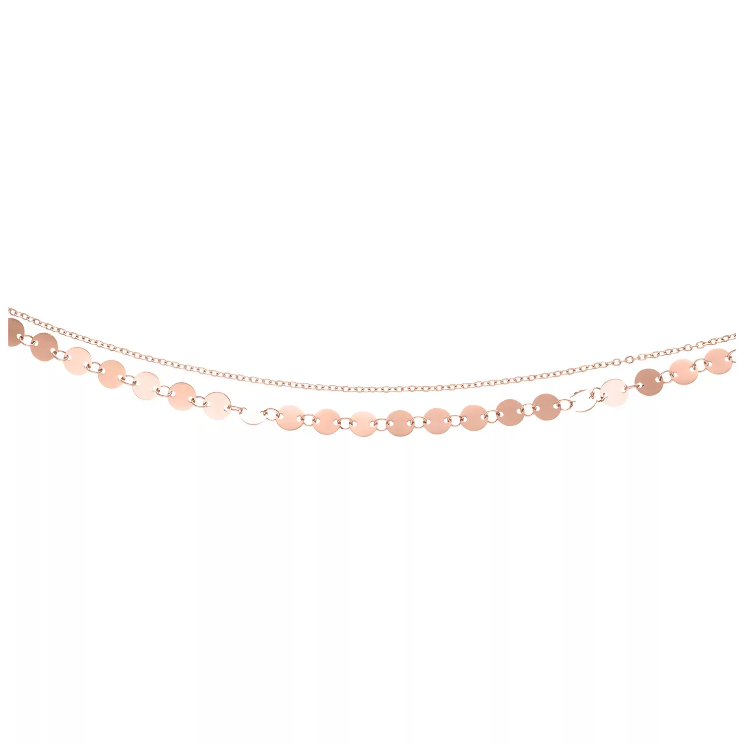 Multilayer Dangling Ankle Chain