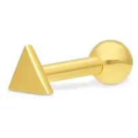 18k Earbarbell Triangle