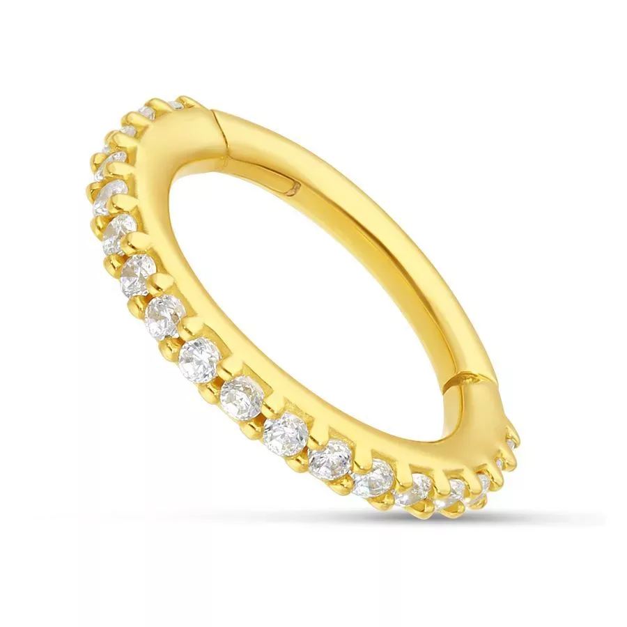 18k Pave Set Ring