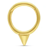 14k Cone Hinged Ring