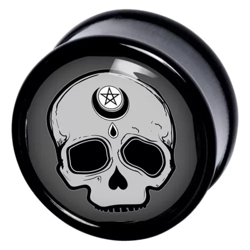 Skull Pentagram Plug