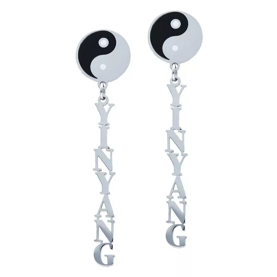 Yin Yang Earstuds