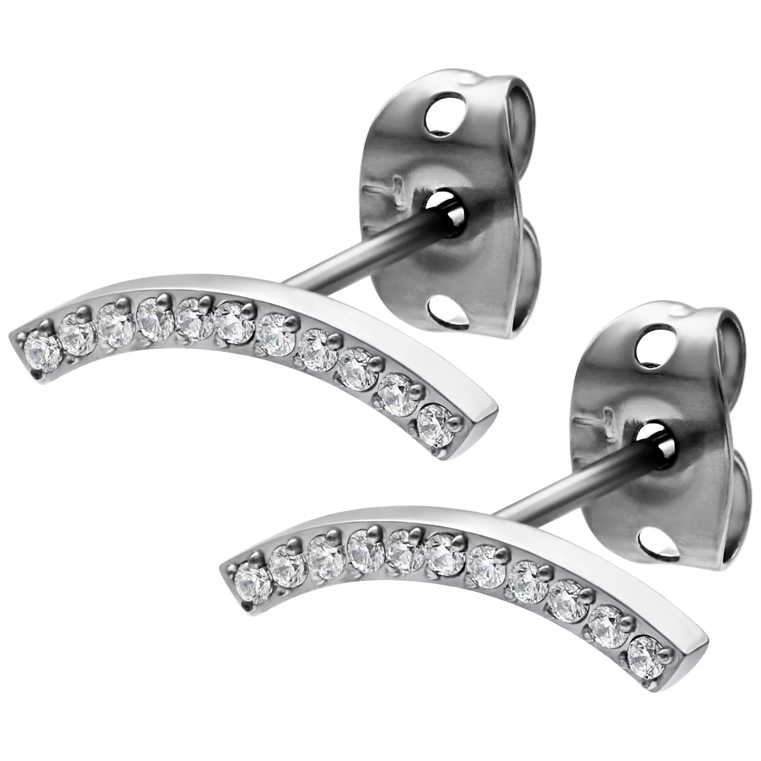 Crystal Arch Earstuds Crystal Arch Earstuds