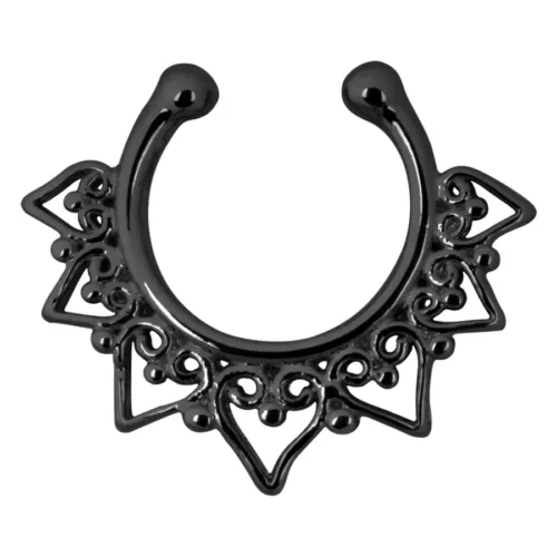 Peak Fake Septum Black