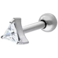 Crystal Triangle Earbarbell