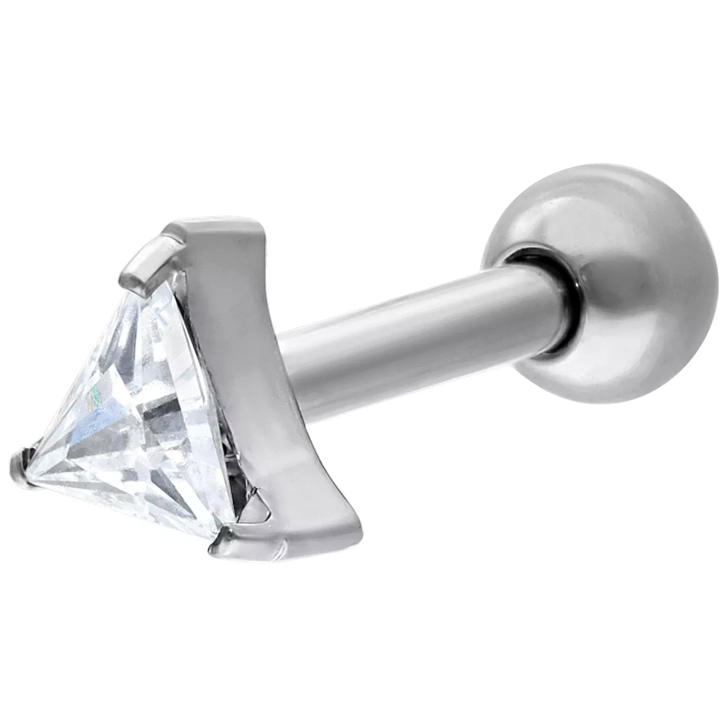 Crystal Triangle Earbarbell Crystal Triangle Earbarbell