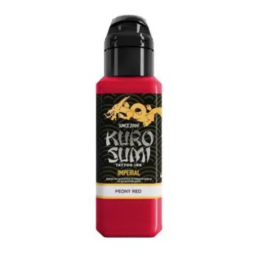 Kuro Sumi Imperial Peony Red Tattoo Ink