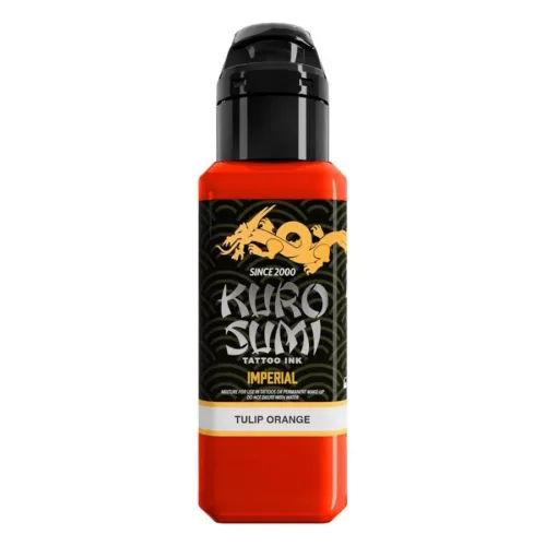 Kuro Sumi Imperial Tulip Orange Tattoo Ink