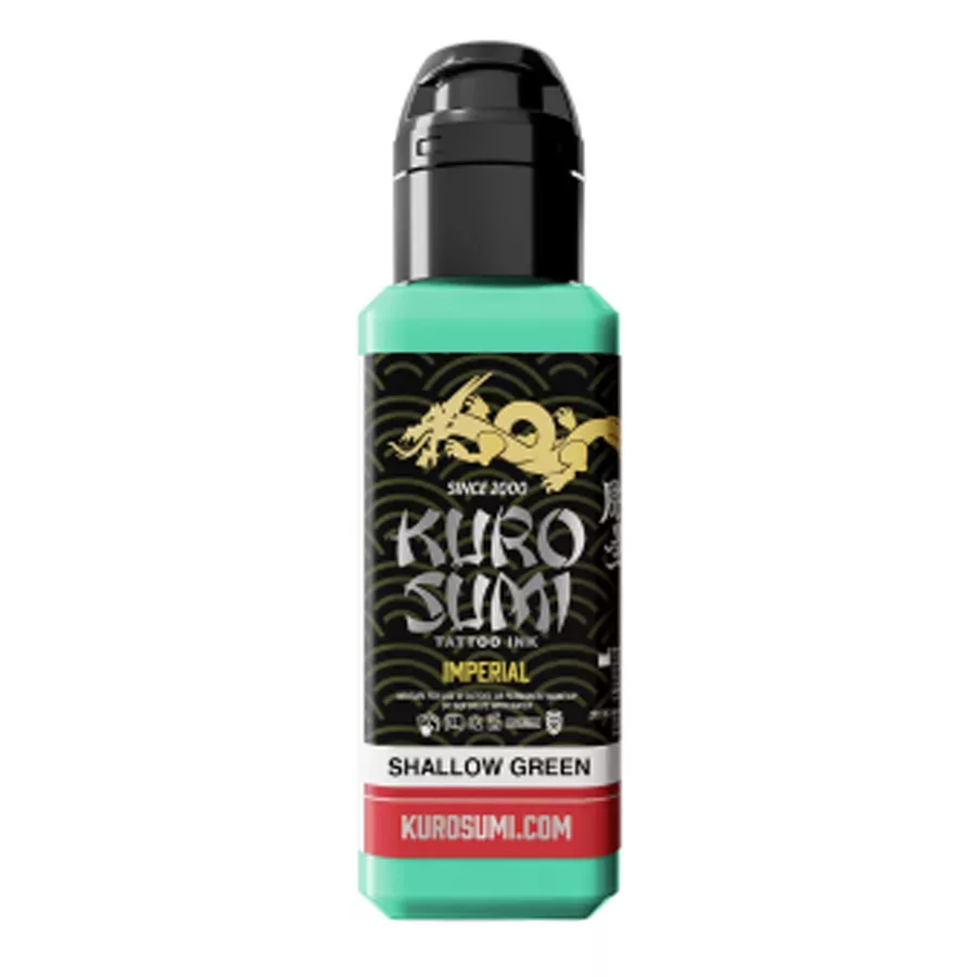 Kuro Sumi Imperial Shallow Green Tattoo Ink