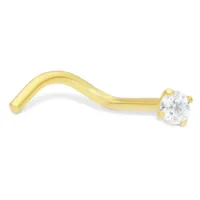 18k Diamant Nasenstecker