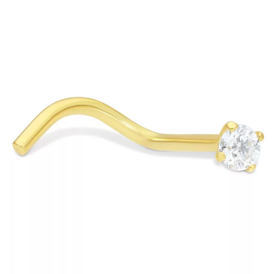 18k Diamant Nasenstecker