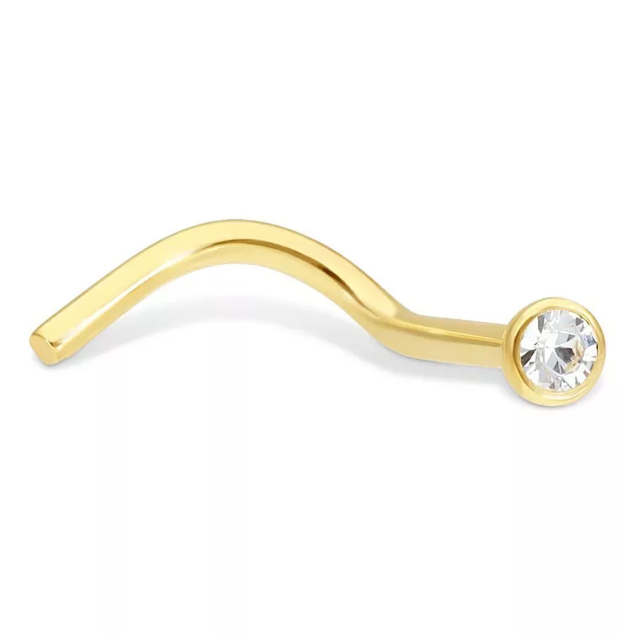 18k Crystal Nosestud