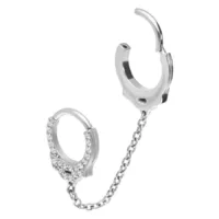 Glitter Cuffs Short Chain