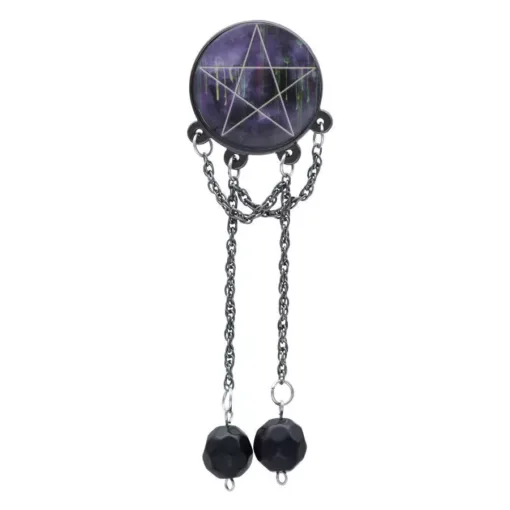 Pentagram Brosche