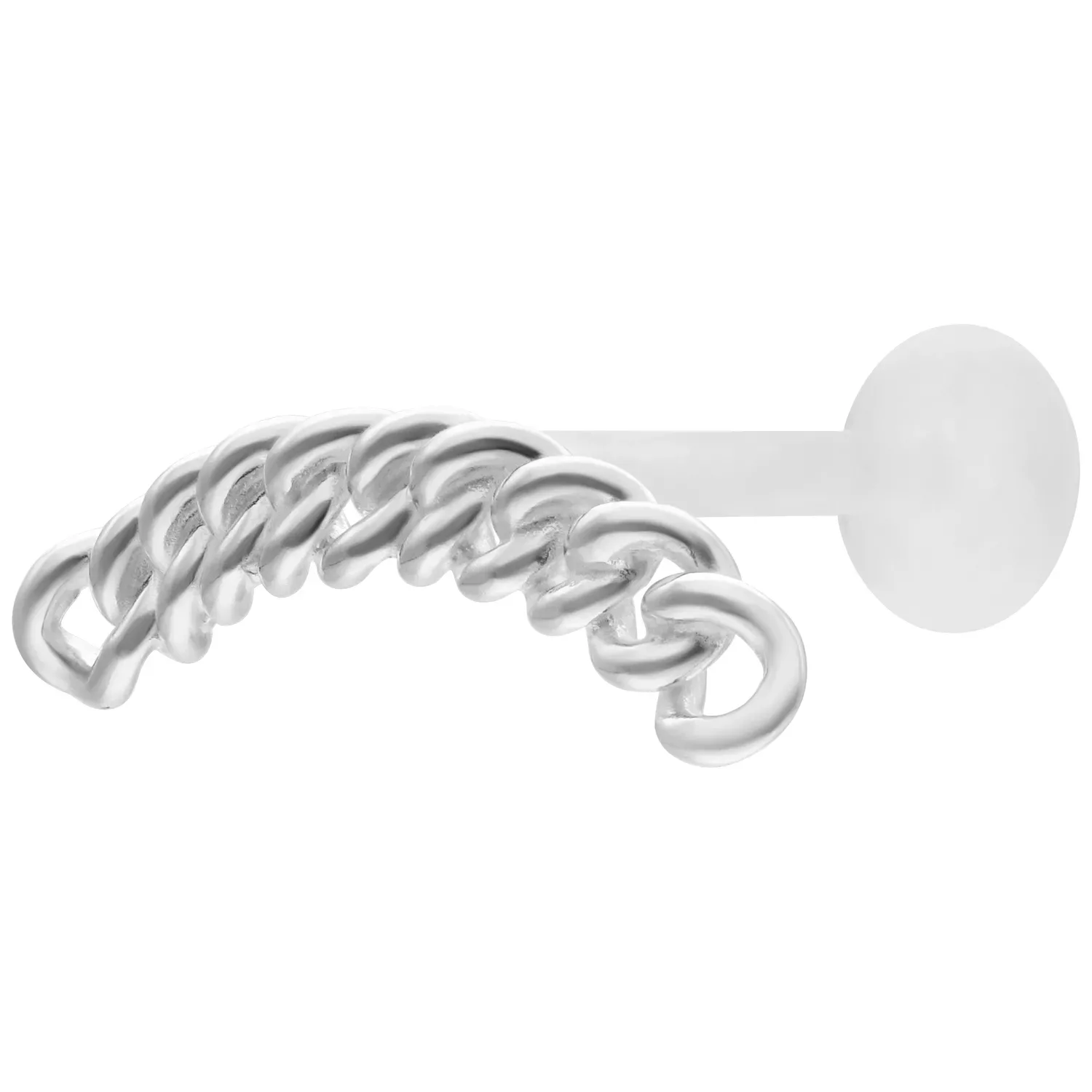 Chunky Chain Push Fit Labret Chunky Chain Push Fit Labret