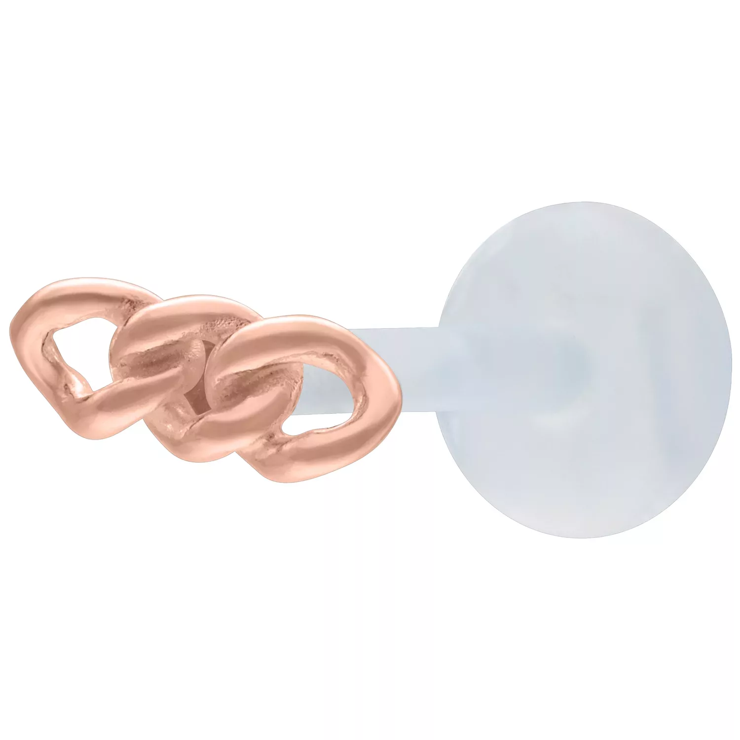 Small Chunky Chain Push Fit Labret Small Chunky Chain Push Fit Labret