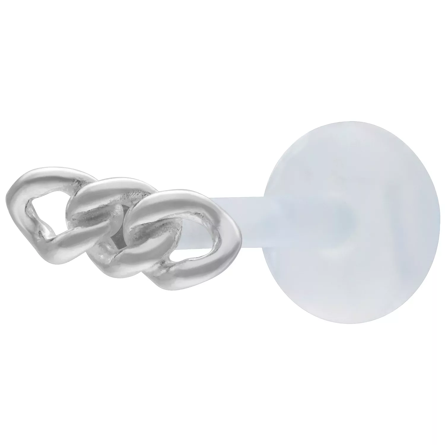 Small Chunky Chain Push Fit Labret Small Chunky Chain Push Fit Labret