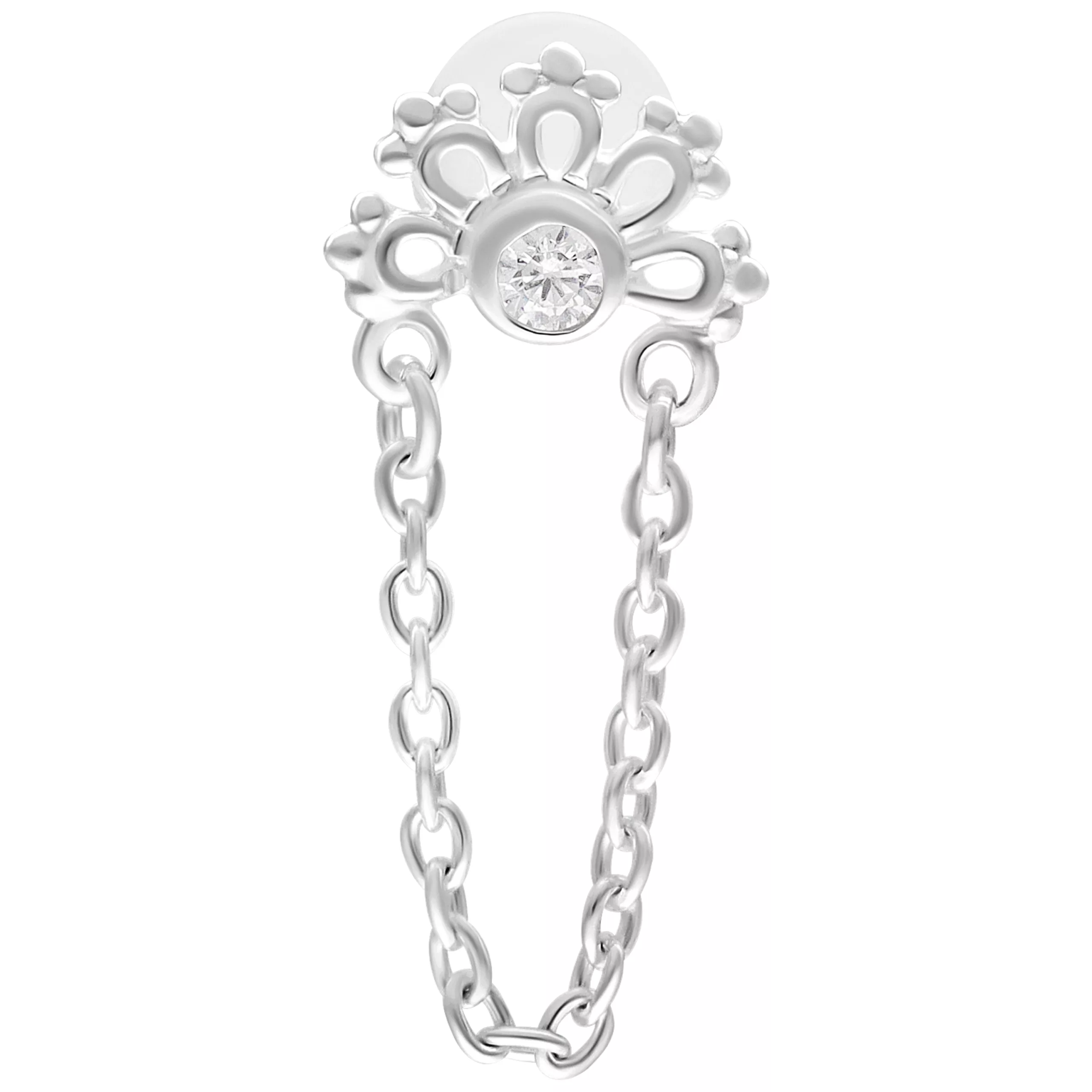 Crystal Sunrise Push Fit Labret Crystal Sunrise Push Fit Labret