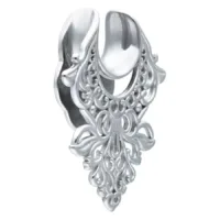 Ear Saddles Baroque Silver