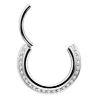 Jewelled Concave Septum Clicker