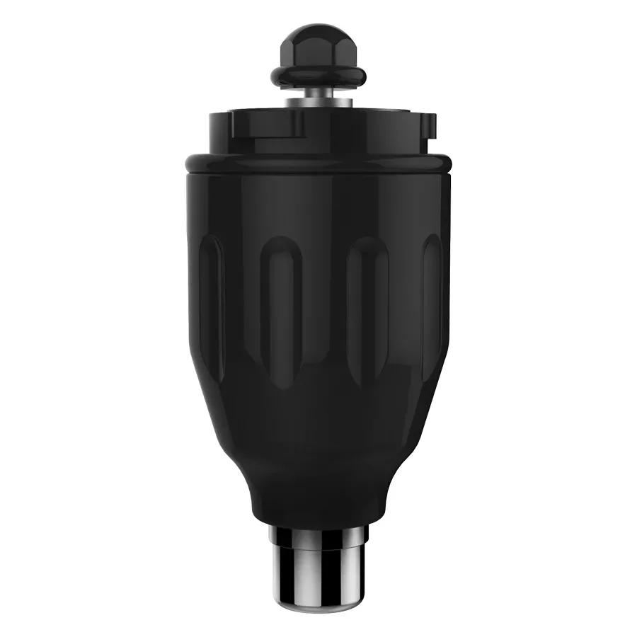 Musta Spektra Hex Drive Motorbolt Musta Spektra Motorbolt valkoisella taustalla, sylinterimäinen muoto