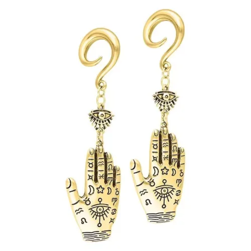 Hamsa Hand Ear Weights