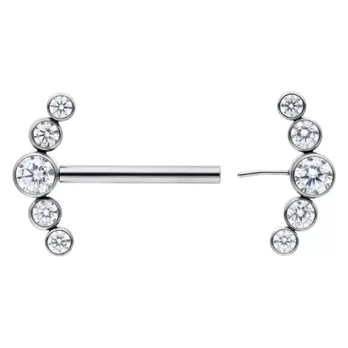 Penta Crystal Barbell