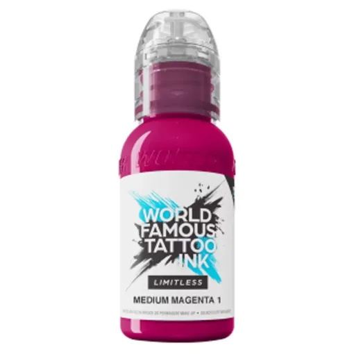 World Famous Ink - Limitless Medium Magenta