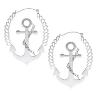 Chain Anchor Hoops