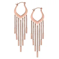 Ruusuhopeat korvakorut, joissa on käärmeketjuyksityiskohdat valkoisella taustalla