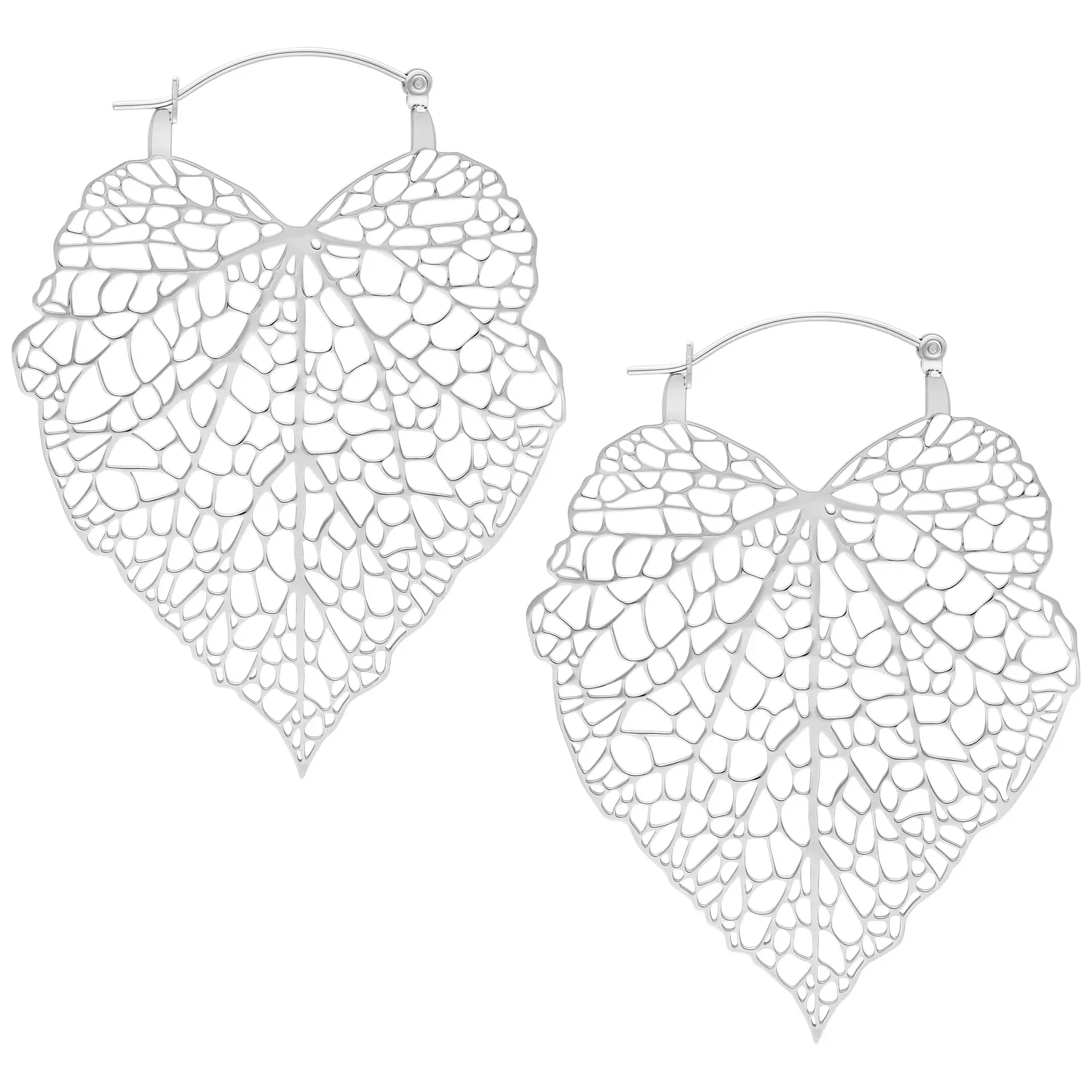 Lovely Leaf Hoops Lovely Leaf Hoops