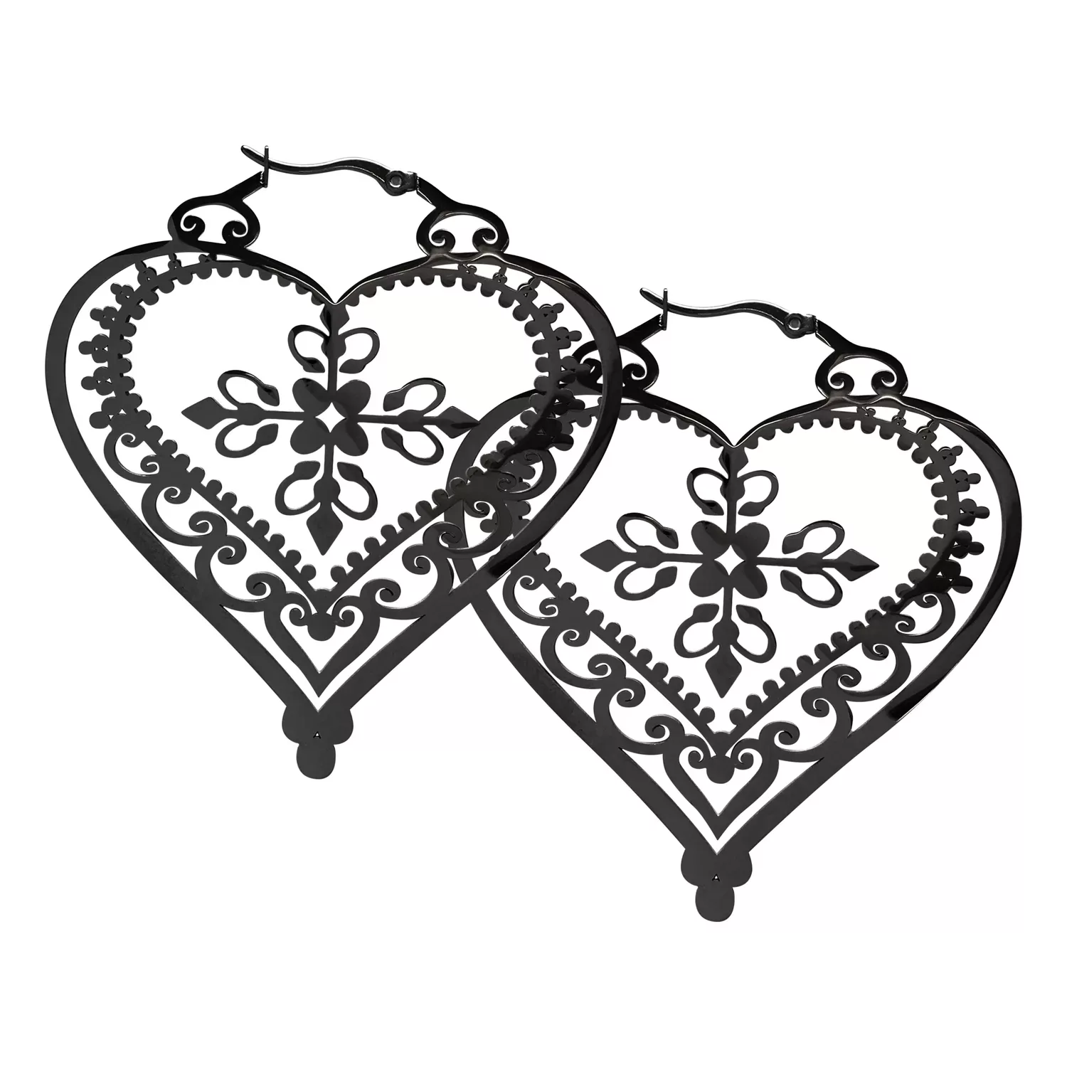 Heart of Royal Blood Hoops Heart of Royal Blood Hoops