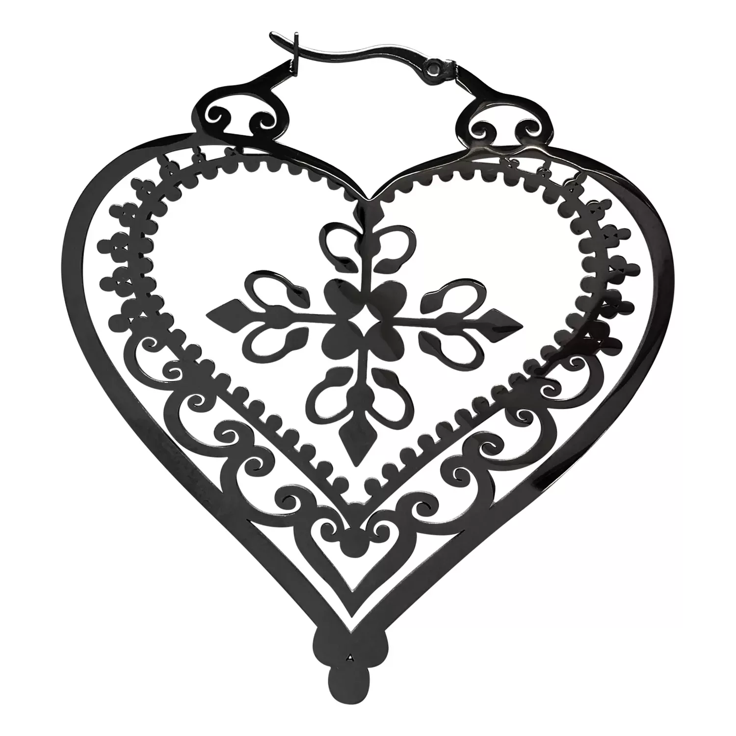 Heart of Royal Blood Hoops Heart of Royal Blood Hoops