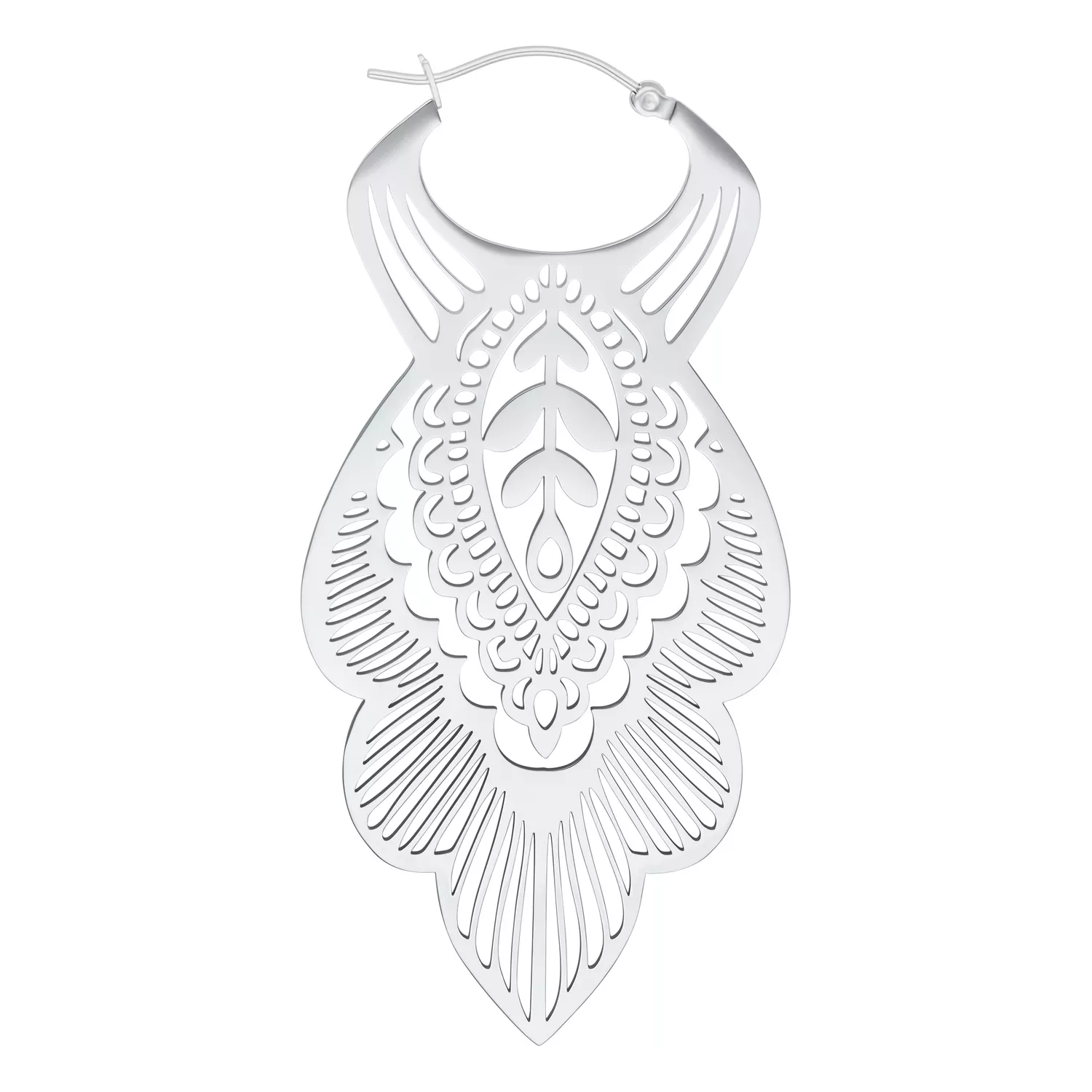 Mandala Leaf Hoops Mandala Leaf Hoops