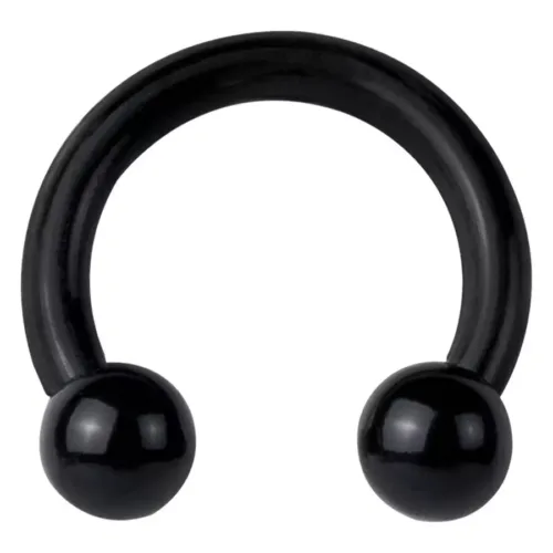 BioPlast® Black Circular Barbell