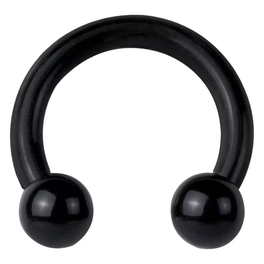 BioPlast® Black Circular Barbell