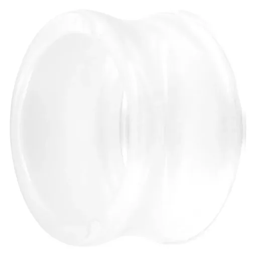 Clear Acrylic Double Flared Eyelet