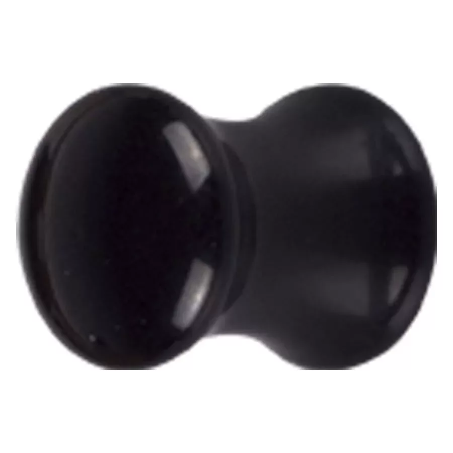 Black Acryl Flared Plug