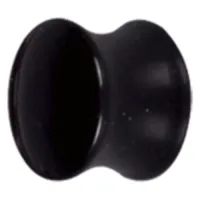 Black Acryl Flared Plug