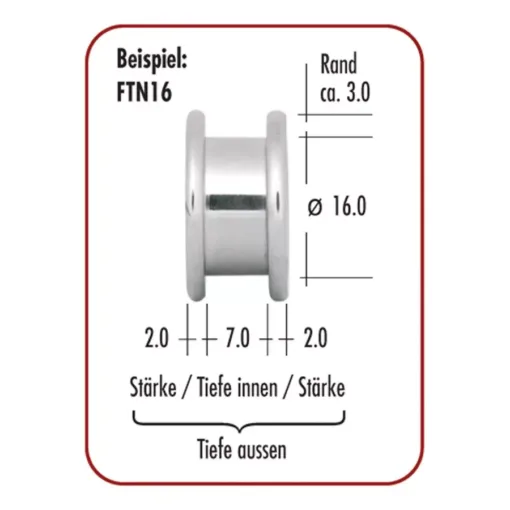 Steel Highline® Flesh Tunnel