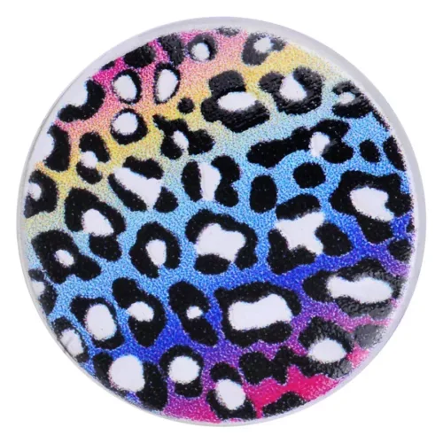 Hand Painted Printing Plug "Retro Leopard"