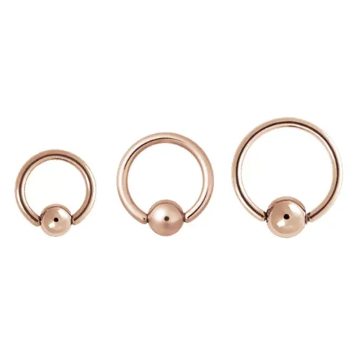 Steel Roseline - Basic Ball Closure Ring