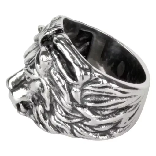 Steel Basicline® Bear Ring