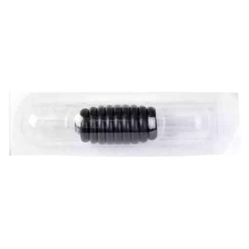 The Signature® - Disposable Clear Tip - Soft Knurled Rubber Grips Diamond Tube