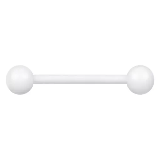 BioPlast® White Barbell