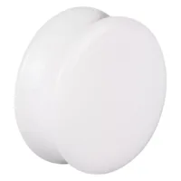 White Acryl Flared Plug