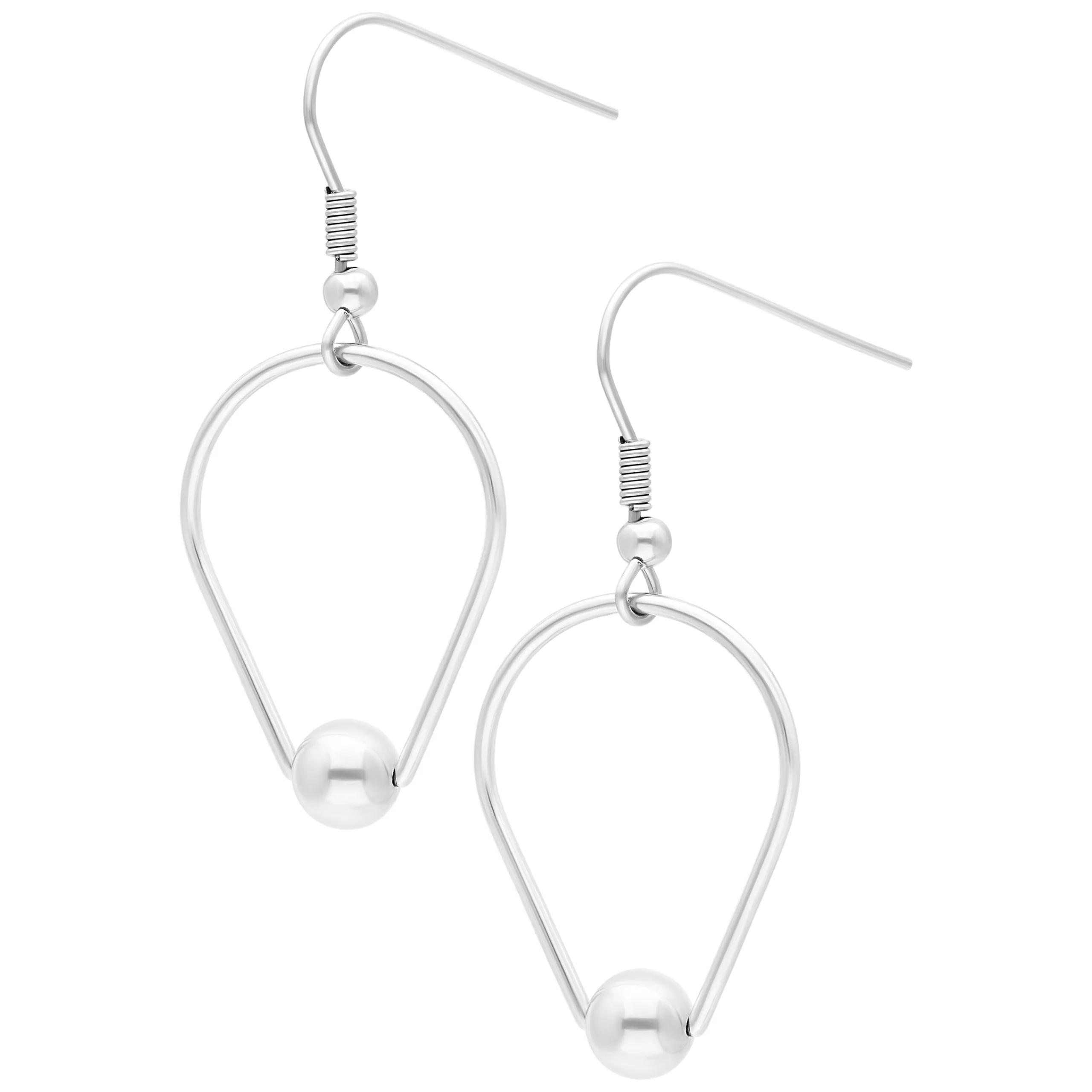Teardrop-Ring Earrings Teardrop-Ring Earrings