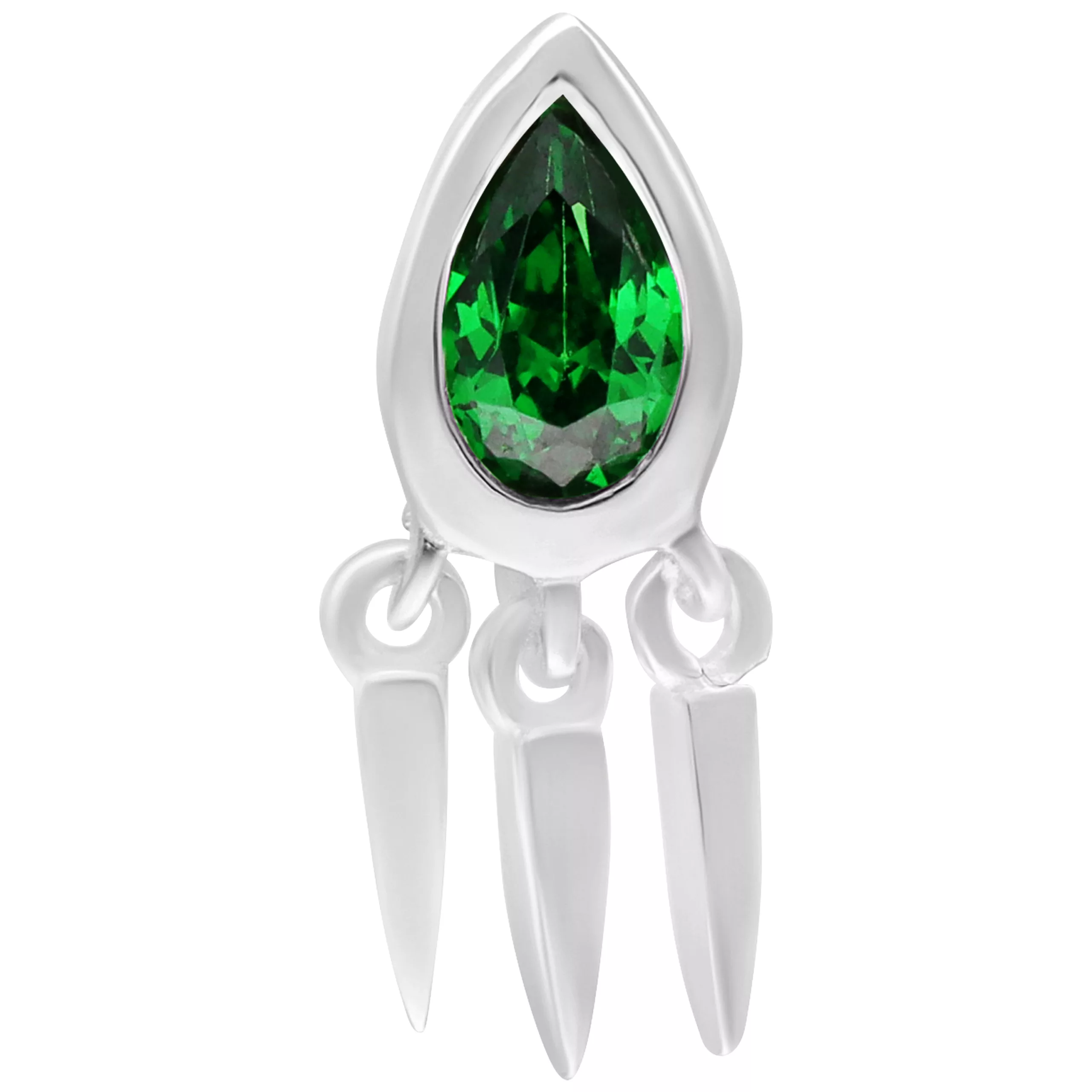 Push Fit Crystal Green Emerald Attachment Push Fit Crystal Green Emerald Attachment